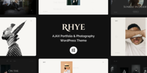 Rhye – AJAX Portfolio WordPress Theme