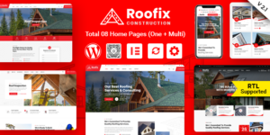 Roofix - Roofing Services WordPress Theme