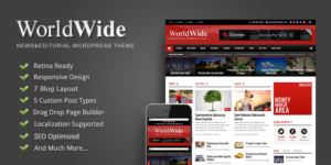 World Wide - Responsive Magazine WordPress