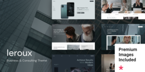Leroux - Business Consulting WordPress Theme