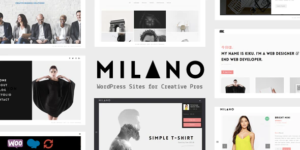 Milano | Creative Minimal Portfolio & Photography WordPress Theme
