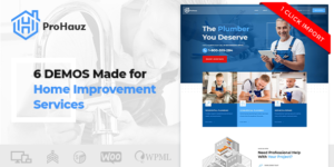 ProHauz – Handyman & Plumber WordPress Theme