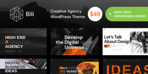 Bili - Creative Agency WordPress Theme