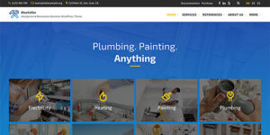 BlueCollar - Handyman & Renovation Business WordPress Theme