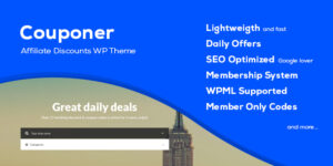 Couponer - Coupons & Discounts WP Theme