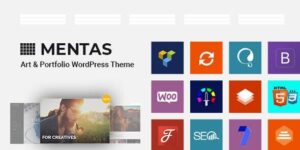 Mental — Art & Portfolio WordPress Theme