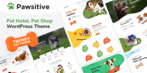 Pawsitive - Pet Care & Shop WordPress Theme