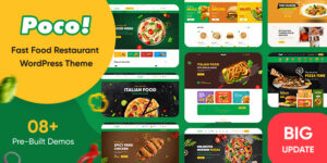 Poco - Fast Food Restaurant WordPress Theme