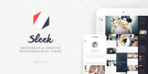 Sleek | Responsive & Creative WordPress Blog Theme