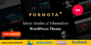 Formota - Movie Studios & Filmmakers WordPress theme