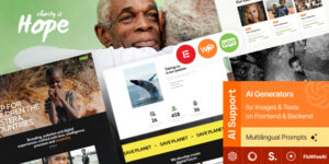 Hope | Non-Profit, Charity & Donations WordPress Theme + RTL