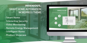 Ingenious - Smart Home Automation WordPress Theme