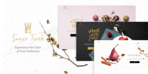 Sweet Tooth - Delicious Cake Shop WordPress Theme