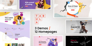 Tabula - Art, Music & Language School WordPress Theme