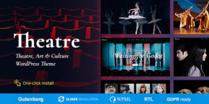 Theater - Concert & Art Event Entertainment Theme