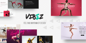 Vibez - Dynamic WordPress Theme for Dance Studios and Instructors